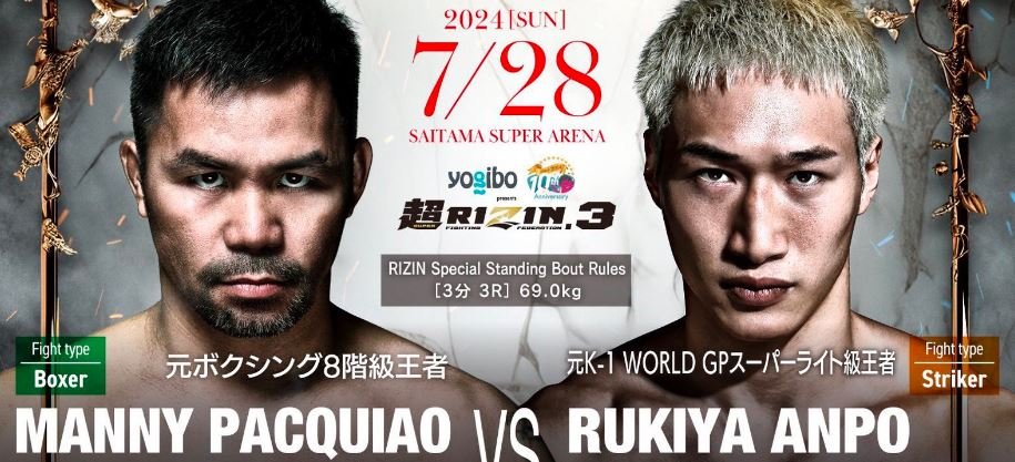 Pacquiao vs Anpo Fight Stats Tale Of The Tape