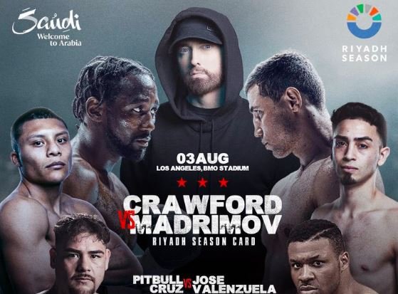 Rapper Eminem Will Be Performing At Terence Crawford Fight