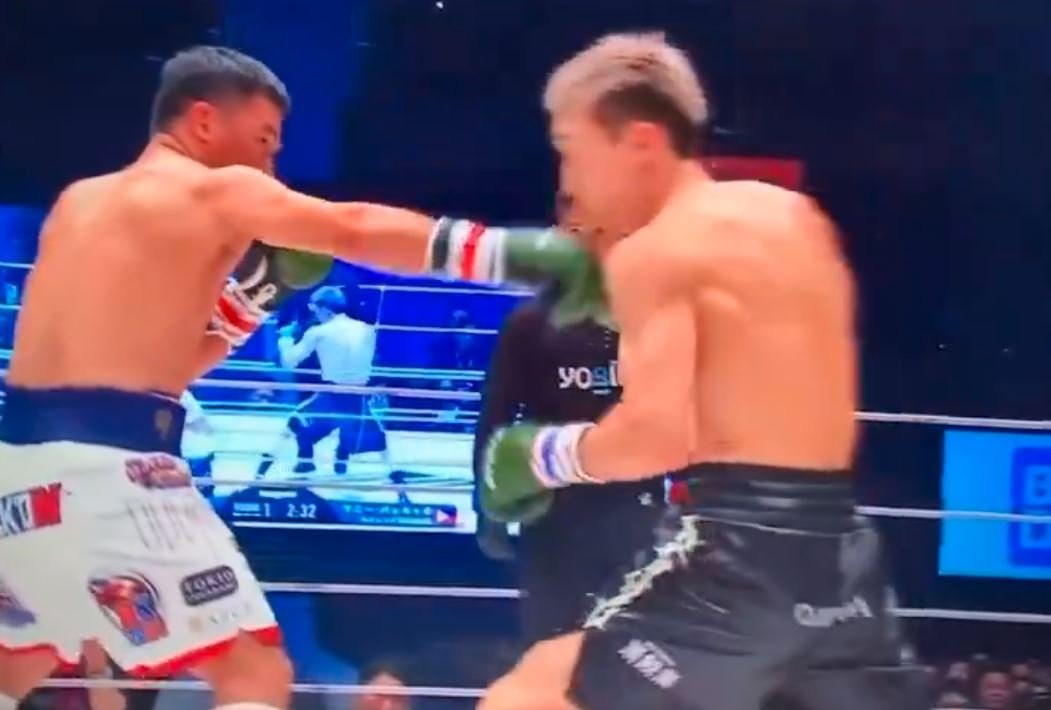 Slow Motion Of Anpo Tagging Manny Pacquiao Repeatedly