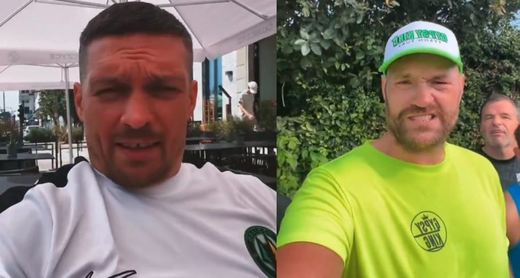 Watch: Usyk Taunts Greedy Belly Tyson Fury 2 Watch: Usyk Taunts Greedy Belly Tyson Fury