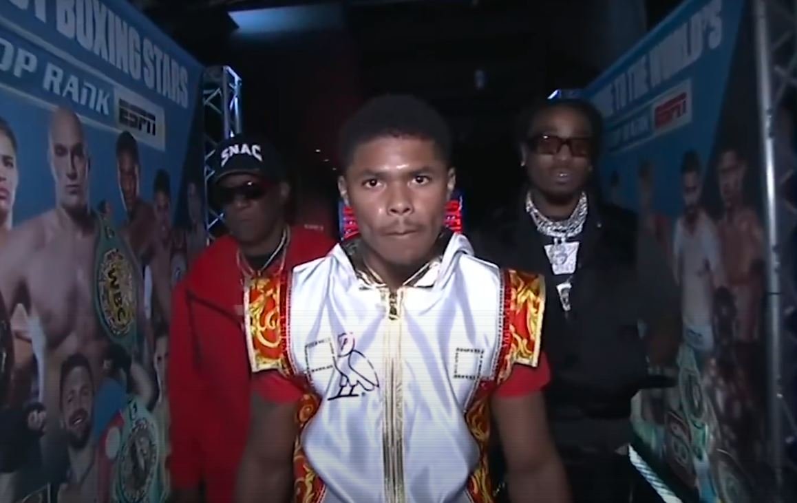 shakur stevenson ring walk