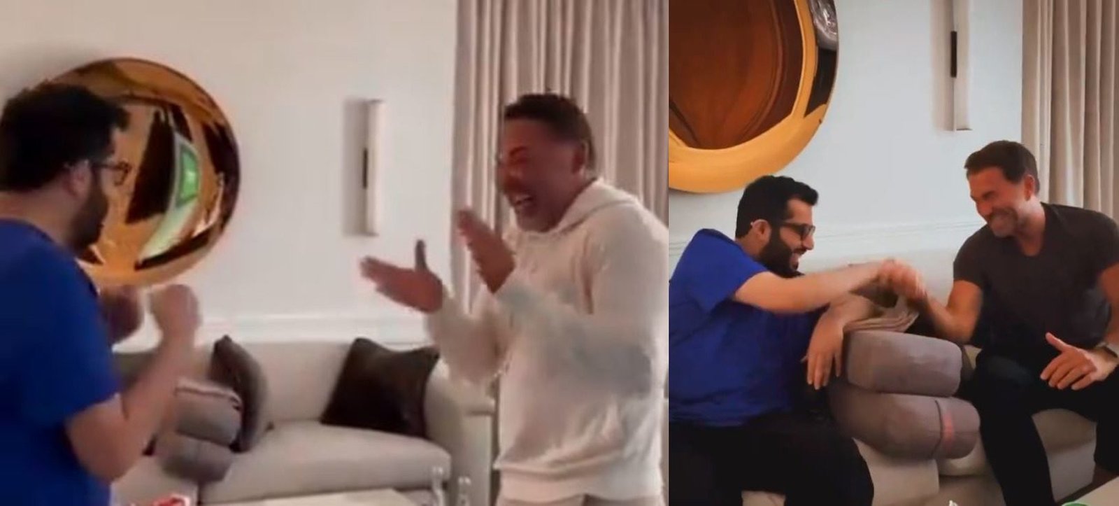 turki alsheikh Meets With Eddie Hearn and Oscar De La Hoya