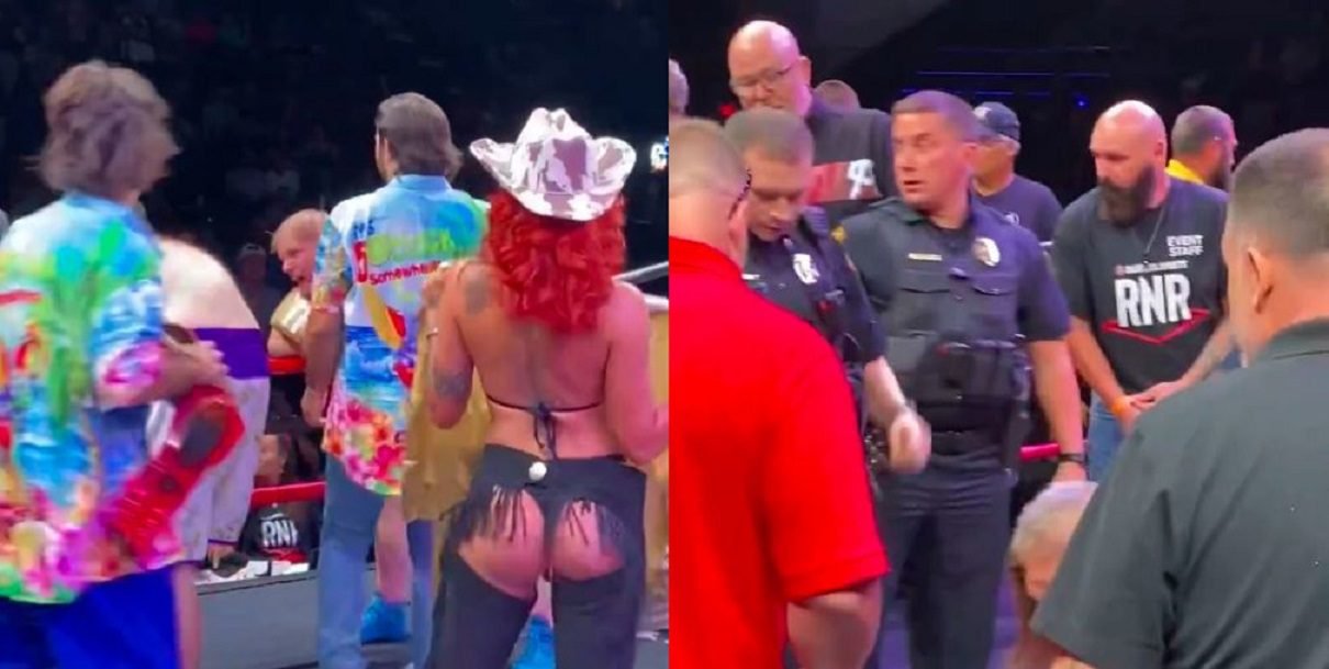 Boxer Arrested In Ring