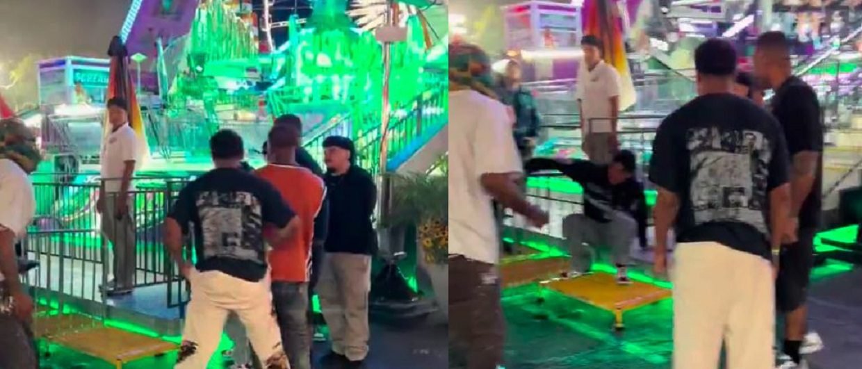 Devin Haney and Friends Get Into Street Fight