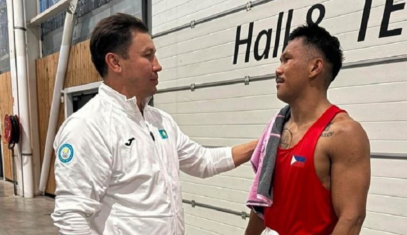 Gennady GGG Golovkin Offers Defeated Filipino Olympic Boxer Words of Encouragement