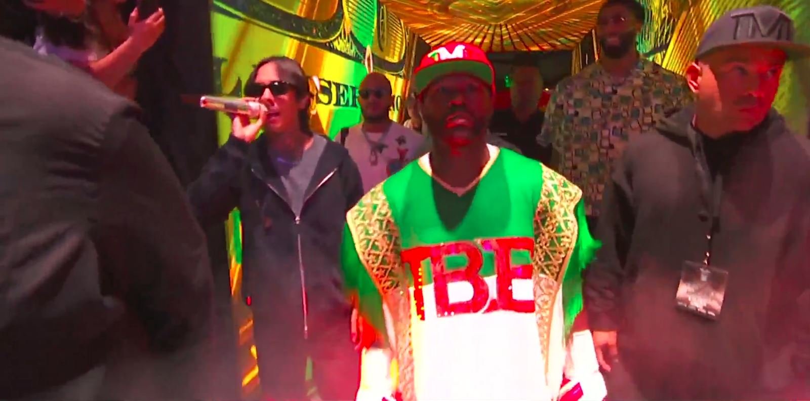 Mayweather Mexico City Boxing Entrance