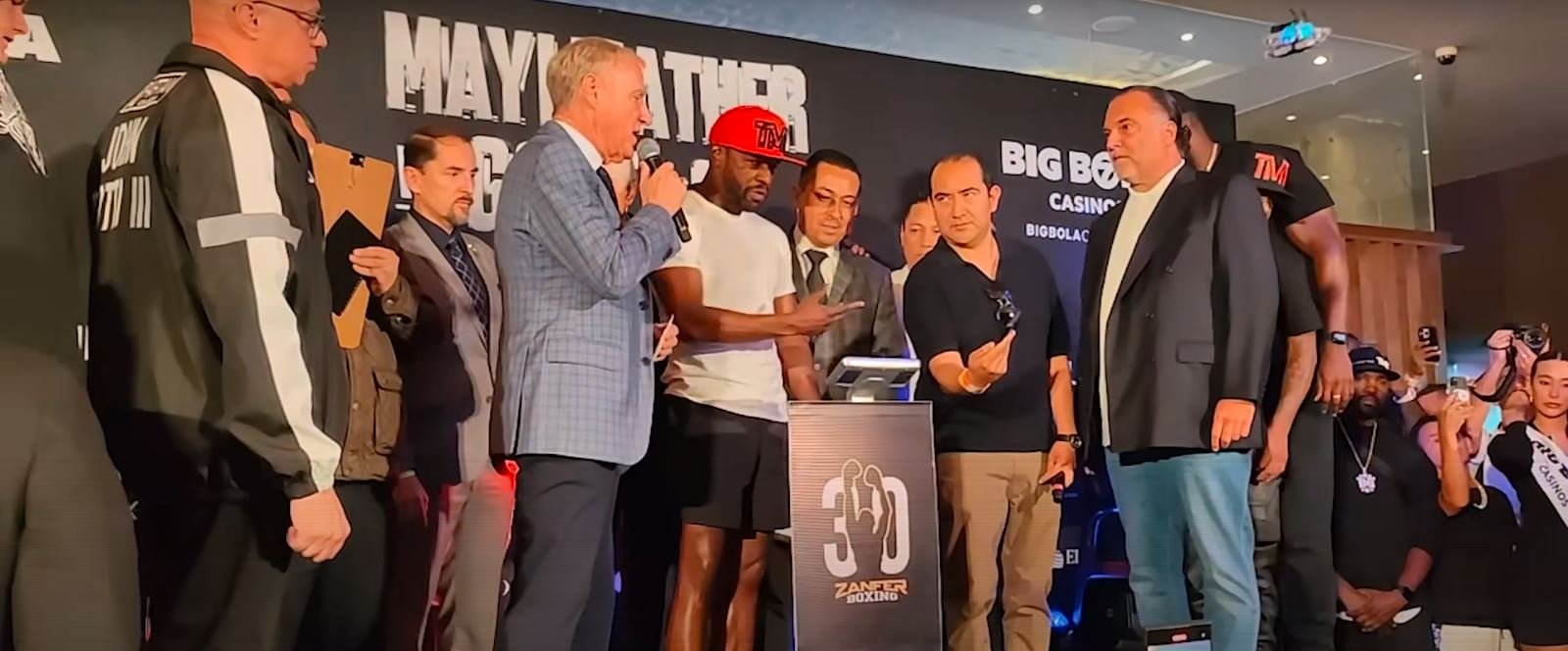 Mayweather vs Gotti III Weigh In and Final Face Off