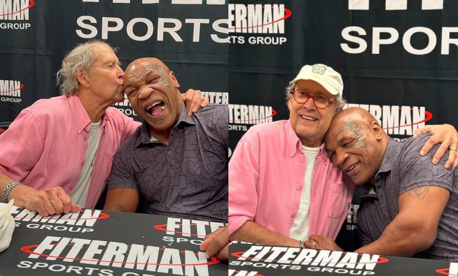 Mike Tyson Runs Into A Comedian and Actor Unexpectedly
