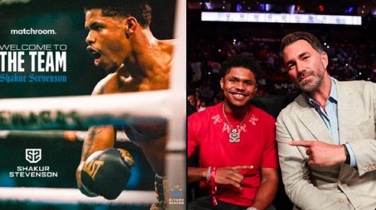 Shakur Stevenson Makes A Very Wise Decision