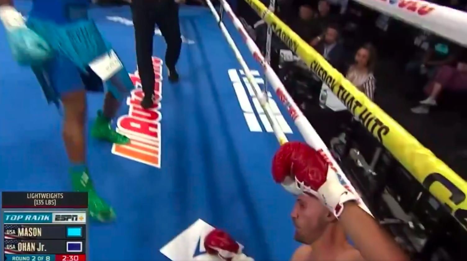 Watch: Abdullah Mason Goes 15-0 With 2nd Round Knockout 2 Watch Abdullah Mason Goes 15-0 With 2nd Round Knockout