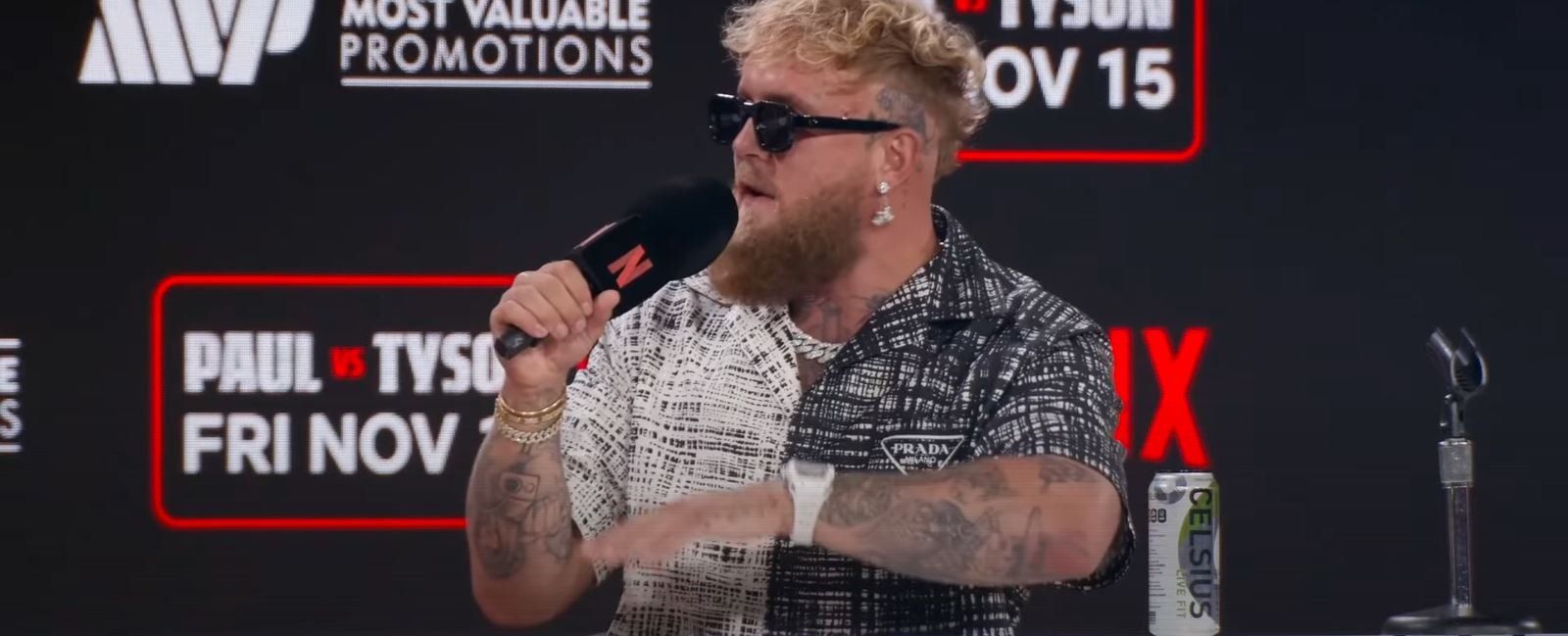 jake paul reacts to francis ngannou saying Mike Tyson Will Knock Him Out