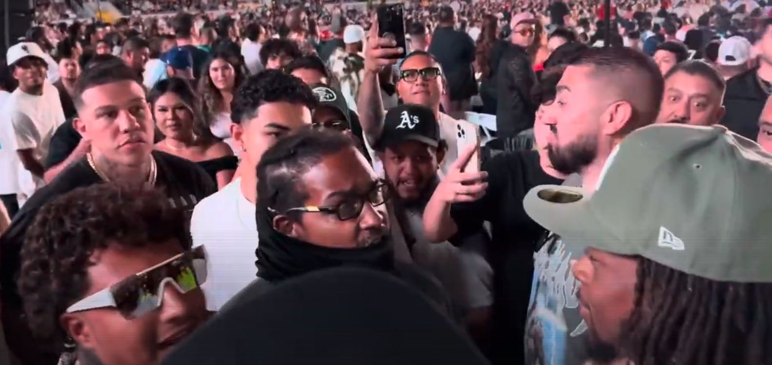 Keyshawn Davis Brawl With Emiliano Vargas At Crawford vs Madrimov