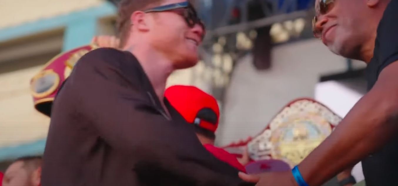 Watch: Canelo Weighs In Light For Berlanga 2 Canelo weighs in light for Berlanga