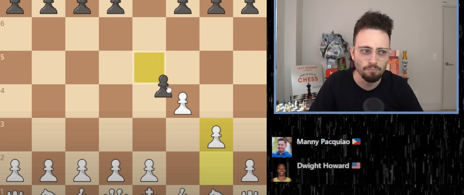 Watch: Manny Pacquiao Plays Basketball Player Dwight Howard In Chess 2 Manny Pacquiao Plays Basketball Player Dwight Howard In Chess