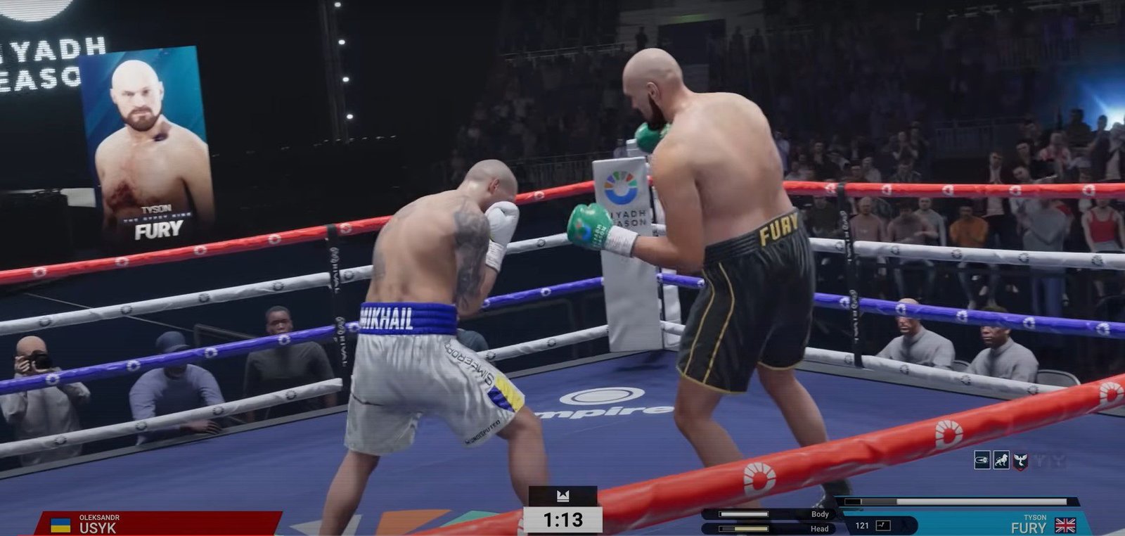 Watch: Usyk vs Fury In New Undisputed Game 2 Usyk vs Fury In New Undisputed Game