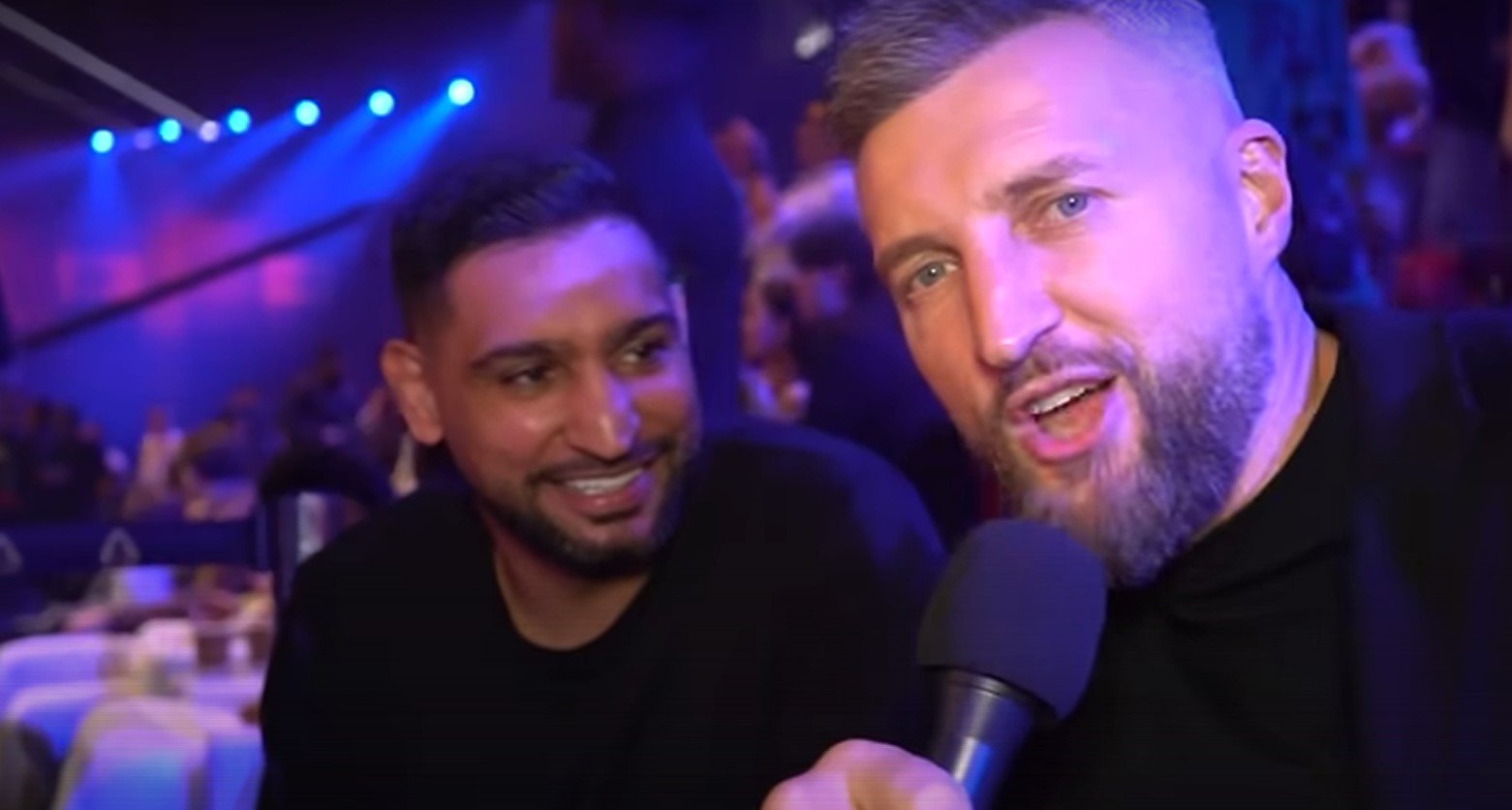 Carl Froch and Amir Khan Finally Have Sit Down After Years Of Abusing One Another In The Media