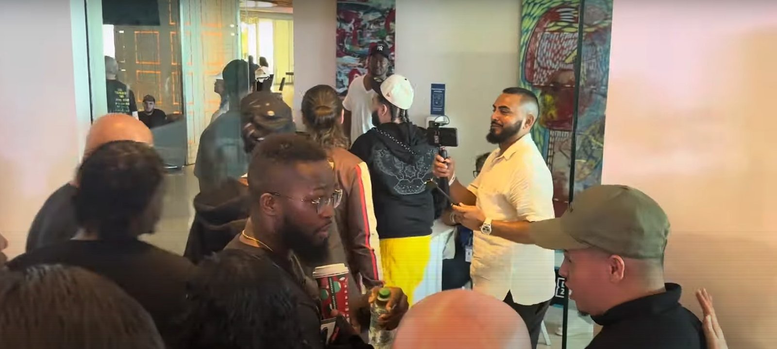 Watch Liam Paro and Richardson Hitchins Teams Get Into Scuffle In Hotel Lobby