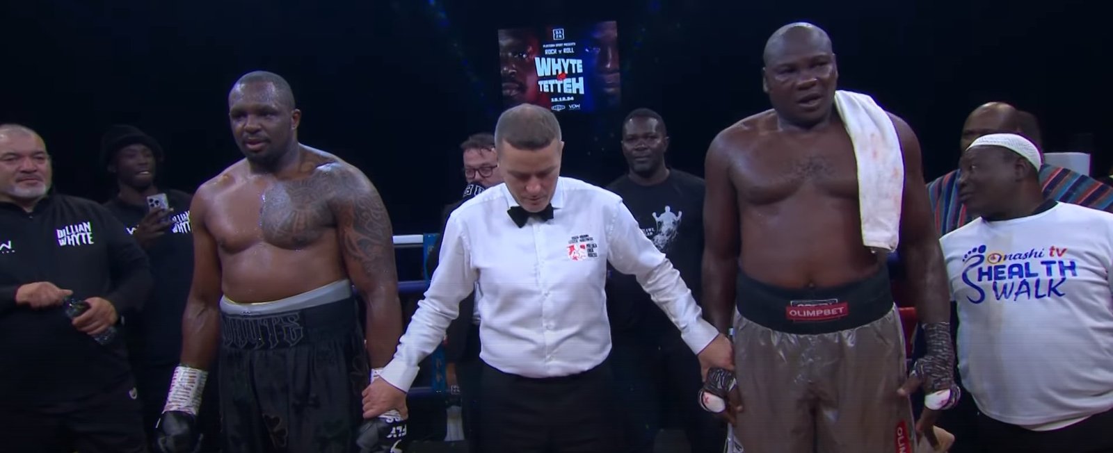 boxing world reacts to dillian whyte's latest fight in Gibraltar