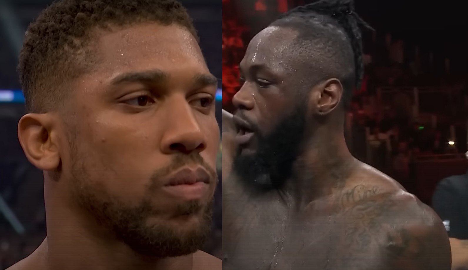 Anthony Joshua Vs Deontay Wilder Fight On The Table