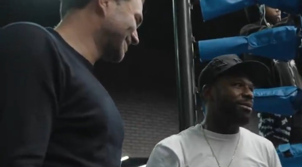 Floyd Mayweather And Eddie Hearn Put The Beef Behind Them 2 Floyd Mayweather And Eddie Hearn Put The Beef Behind Them