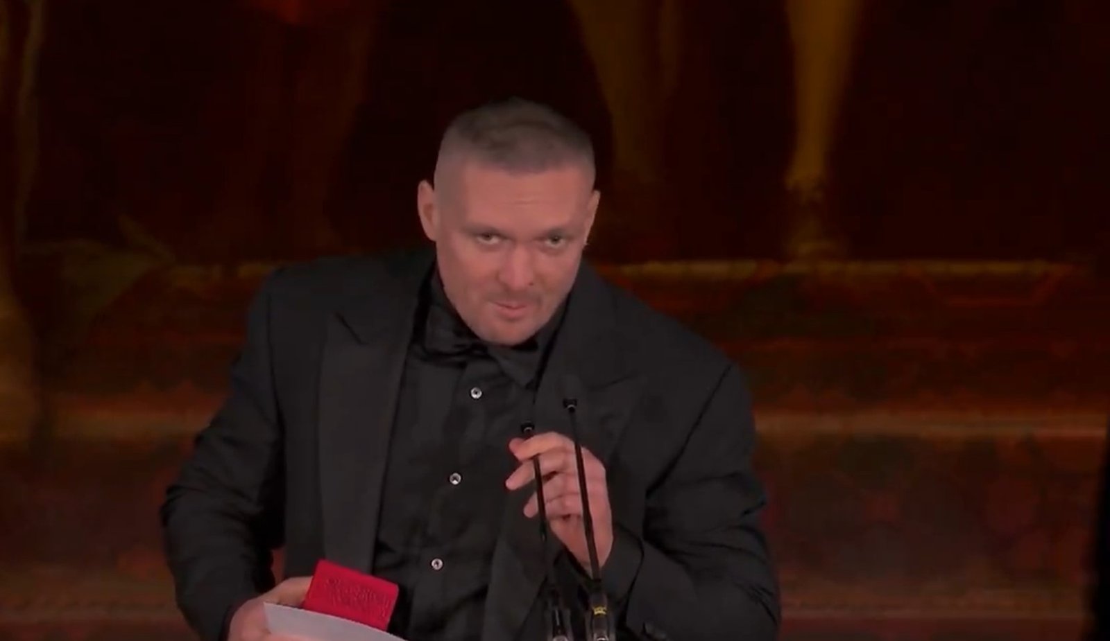 Usyk Reacts To Winning 2024 Fighter Of The Year 2 Usyk Reacts To Winning 2024 Fighter Of The Year