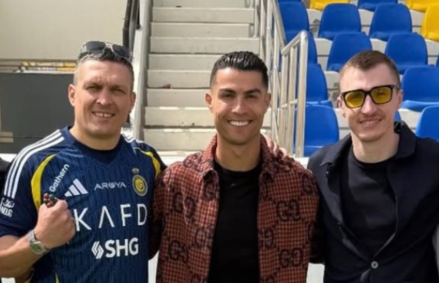 Usyk Meets Ronaldo At Bivol vs Beterbiev 2