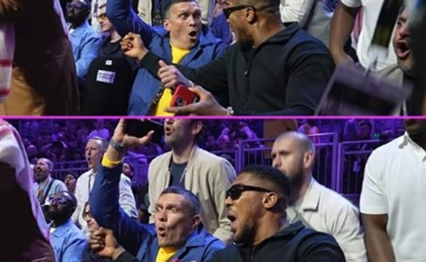 Usyk and Anthony Joshua Erupt At Joseph Parker Knocking Out Martin Bakole