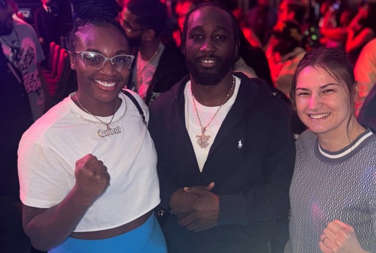 Claressa Shields Speaks On Meeting Katie Taylor And Terence Crawford At Mikaela Mayer Fight