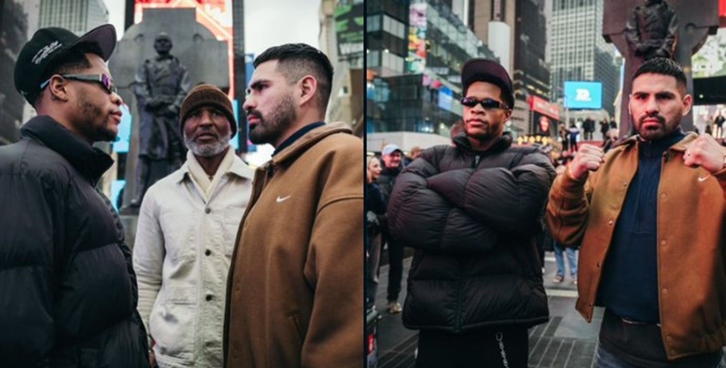 Devin Haney And Jose Ramirez Meet Face To Face