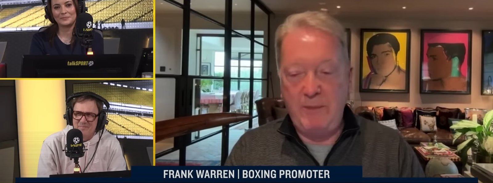 Frank Warren Reacts To George Foreman Death