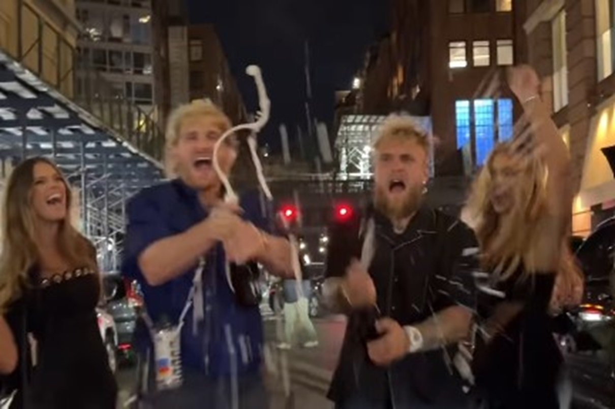 Jake And Logan Paul Celebrate HBO Success