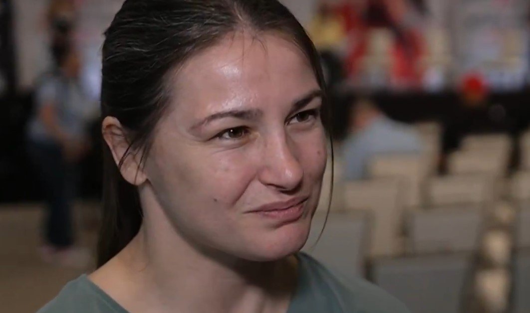 Katie Taylor Brimming With Confidence