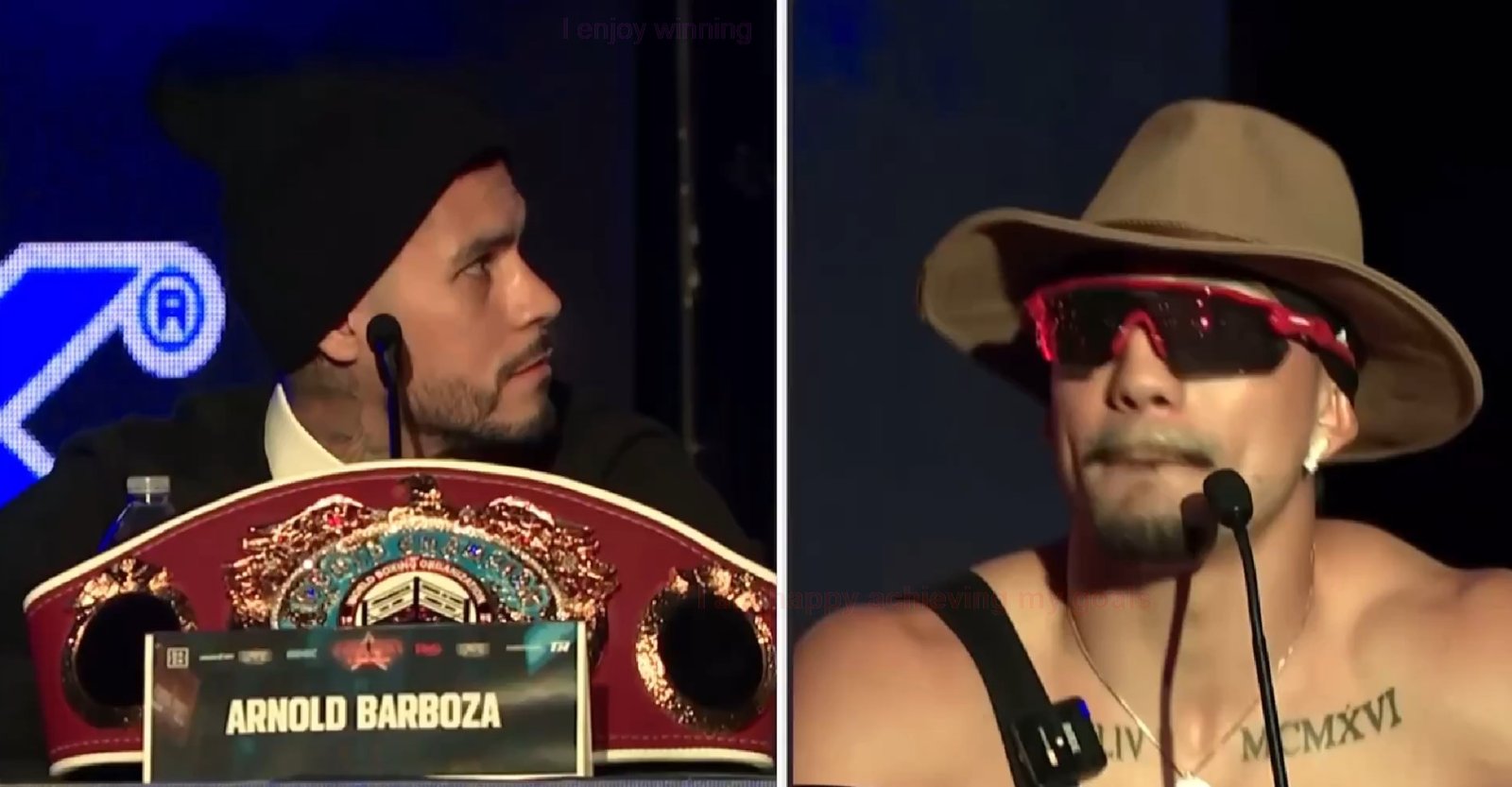 Ryan Garcia Checks Teofimo Lopez At Rolly Press Conference 2 Ryan Garcia Checks Teofimo Lopez At Rolly Press Conference