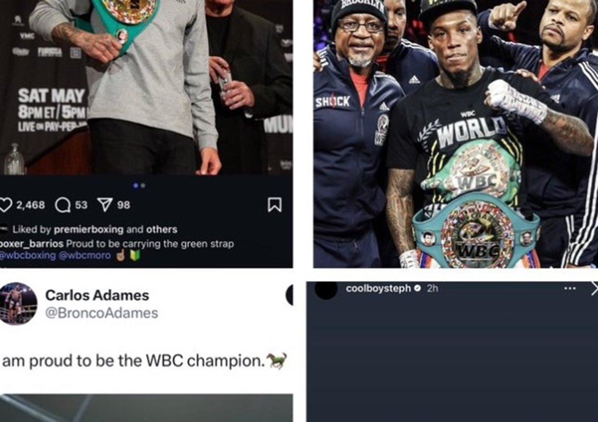 Some Wbc World Champions Post Wbc Support Messages Suddenly After Big Moment In The Sport 2 Some Wbc World Champions Post Wbc Support Messages Suddenly After Big Moment In The Sport