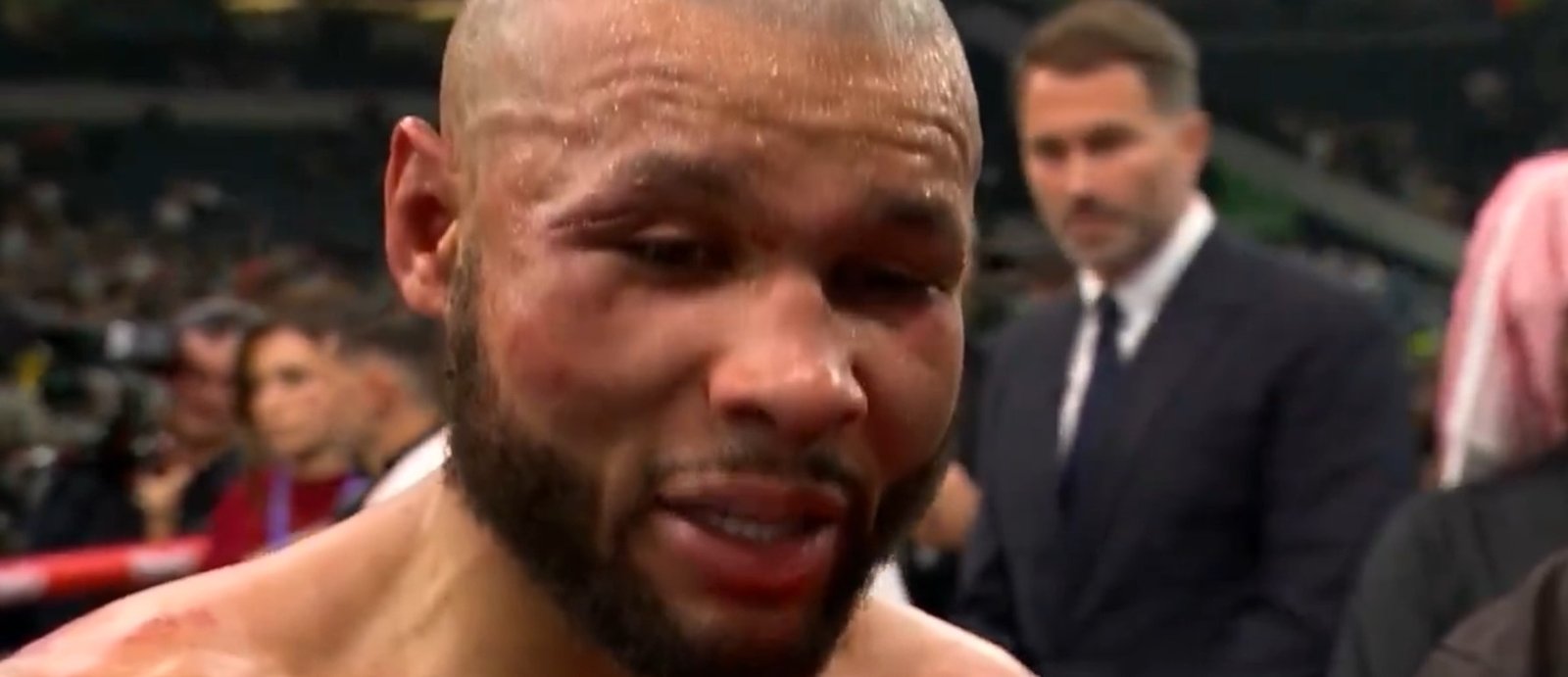 Chris Eubank Jr First Words After Beating Conor Benn