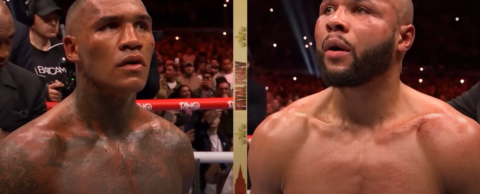 Chris Eubank Jr and Conor Benn Hospital