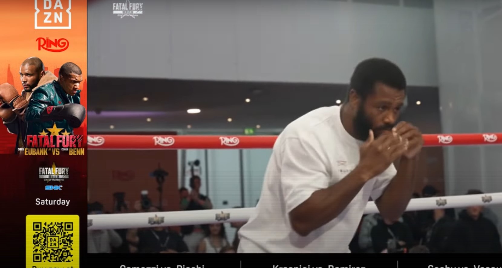 Chris Eubank Jr Vs Conor Benn Open Workouts Live Stream Full Video