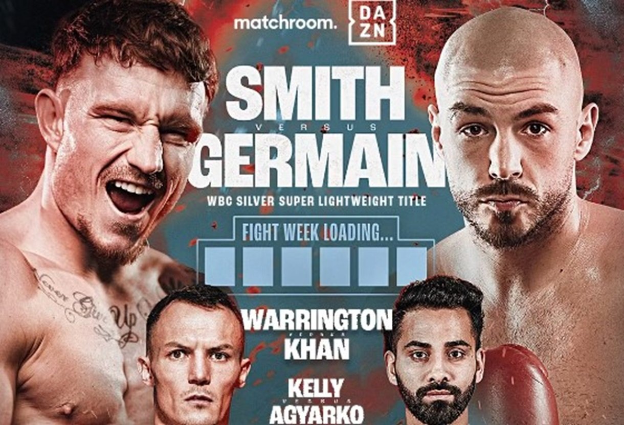 Dalton Smith vs Mathieu Germain Fight Times In All Major Cities, Live Stream Info and Undercard Info