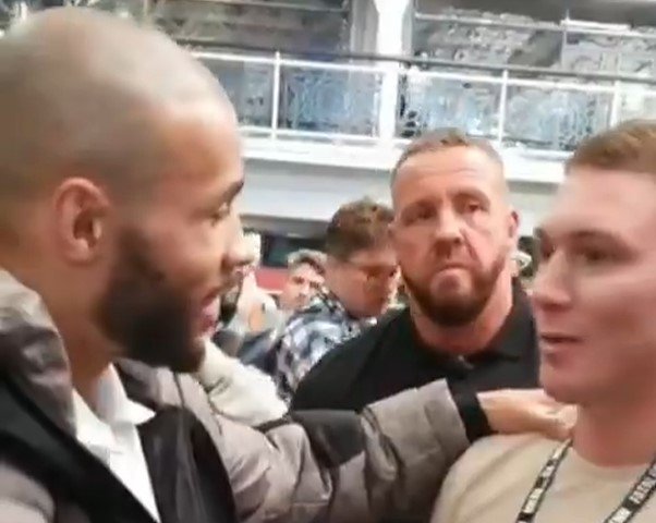 Eubank Jr Meets Boxer Who Suffered Brain Injury From Fighting Him For First Time In 9 Years