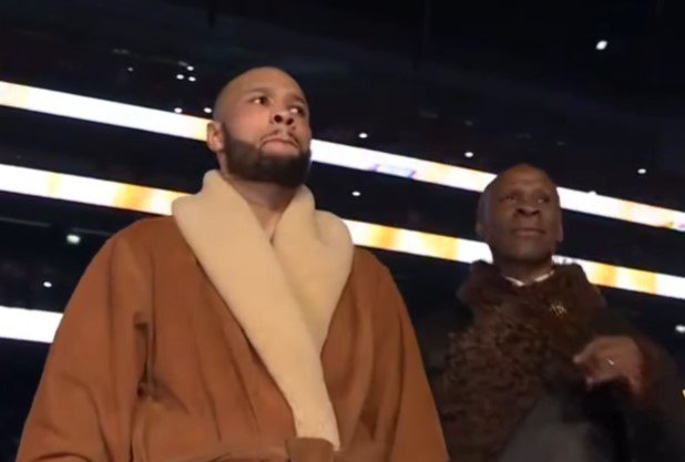 Eubank Jr and Sr Entrance For Conor Benn Is Spectacular Simply The Best And Still Dre Songs