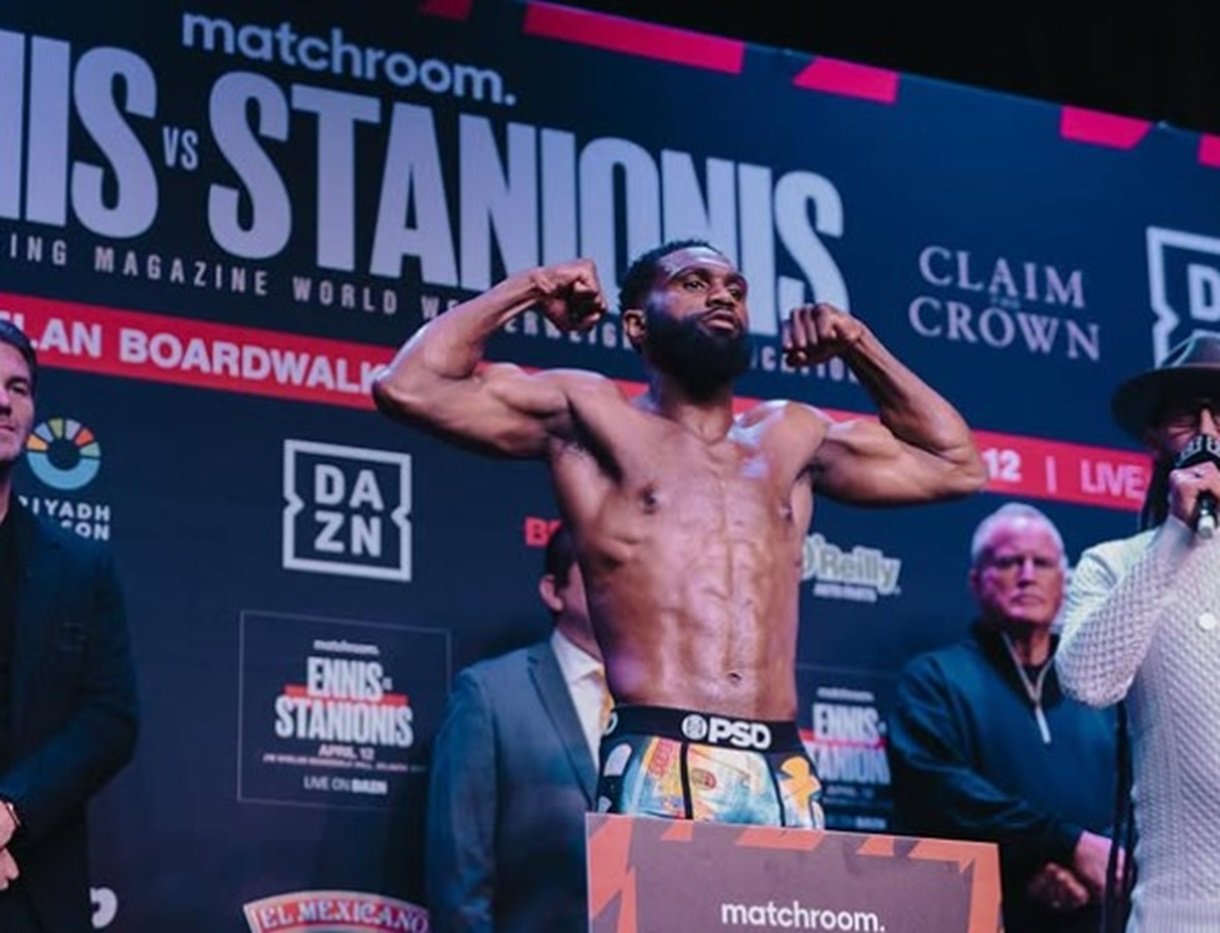 Jarron Boots Ennis Ready To Rumble Ahead Of Tonight