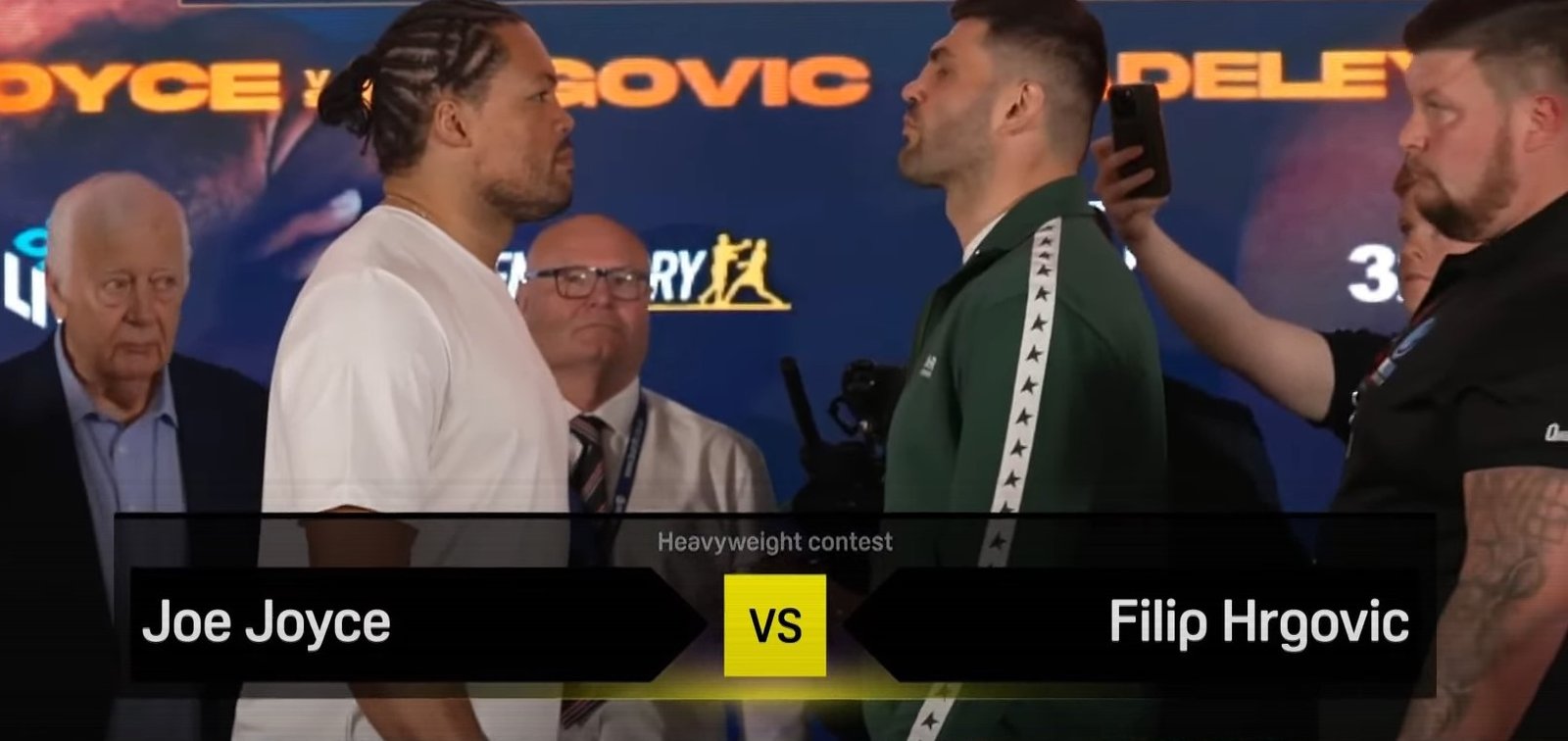 Joe Joyce vs Filip Hrgovic Weigh In Results 2 Joe Joyce vs Filip Hrgovic Weigh In Results