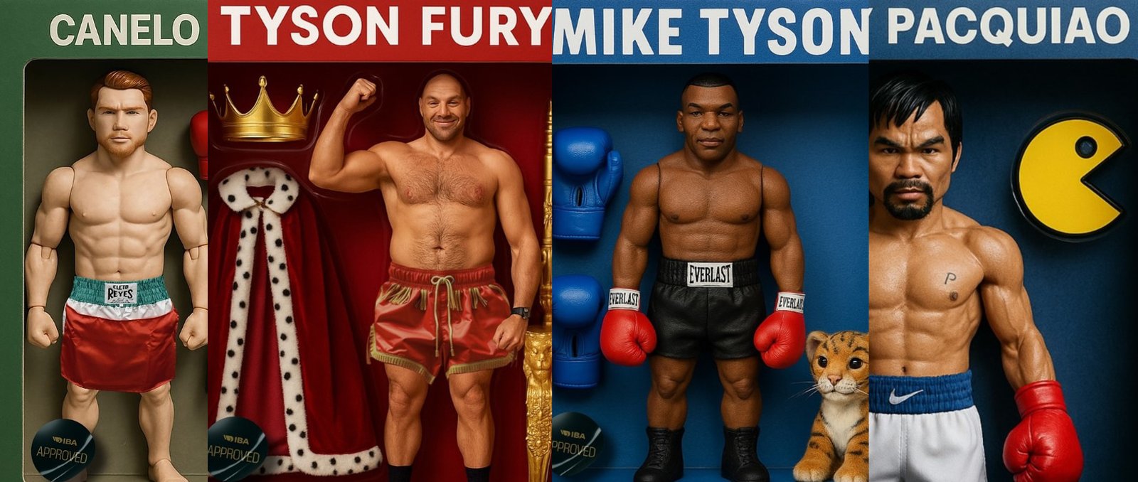 Punching Above Their Weight New Boxing Action Figures Take the World by Storm