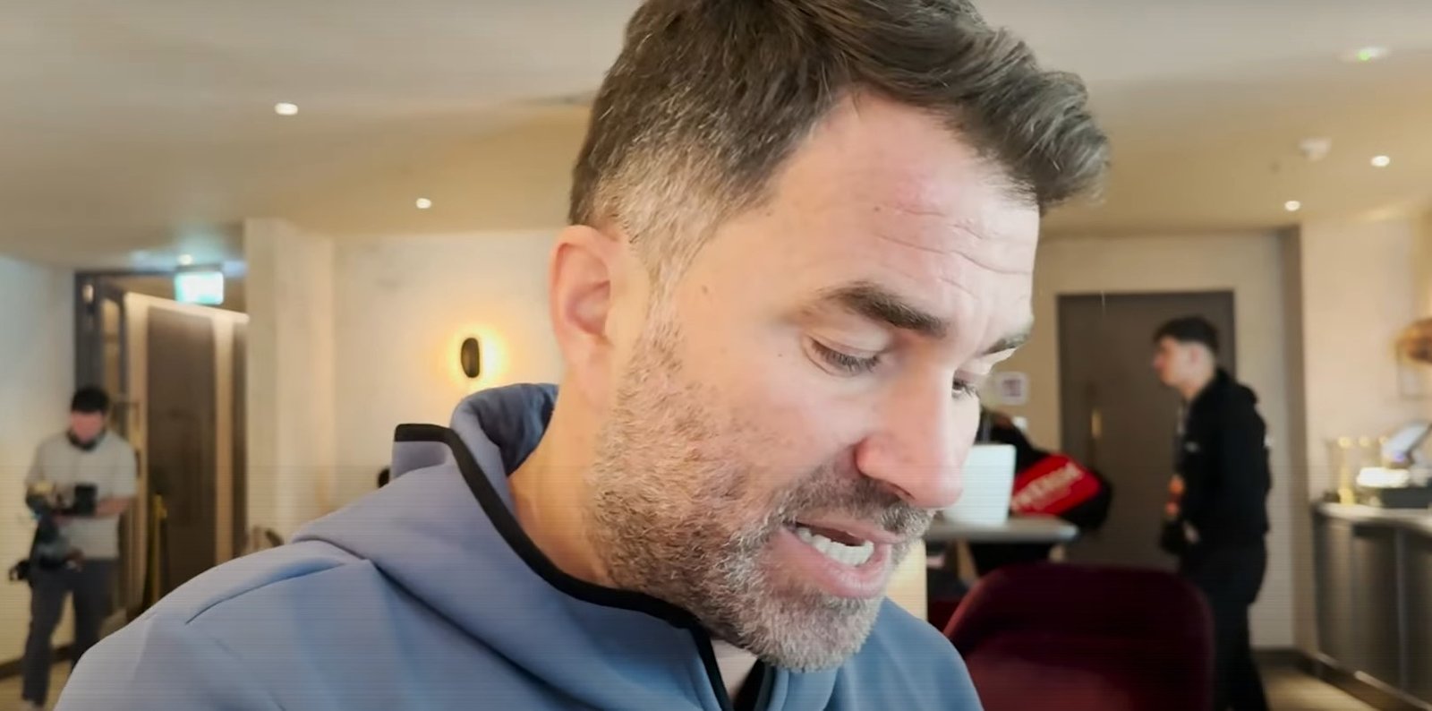 Eddie Hearn Has A Theory On Eubank Jr's Presser Antics