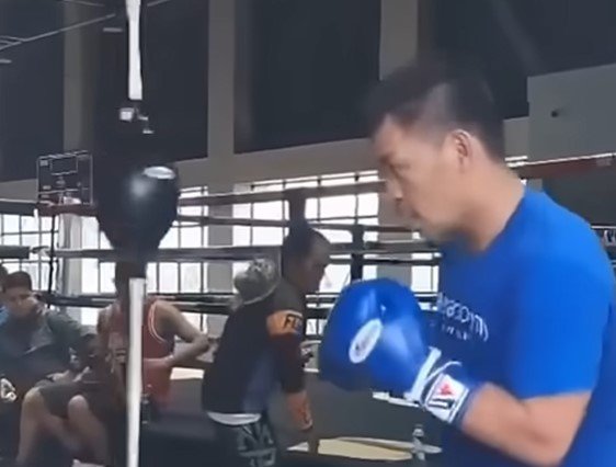 Photos: 46 Year Old Manny Pacquiao Finally Back In Boxing Training For Mario Barrios World Title Fight 2 46 Year Old Manny Pacquiao Finally Back In Boxing Training For Mario Barrios World Title Fight