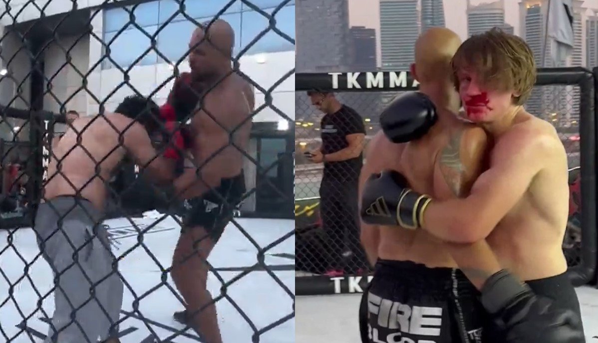 Andrew Tate Spars Over 50 Opponents Dropping One Badly Bloodying Another Man