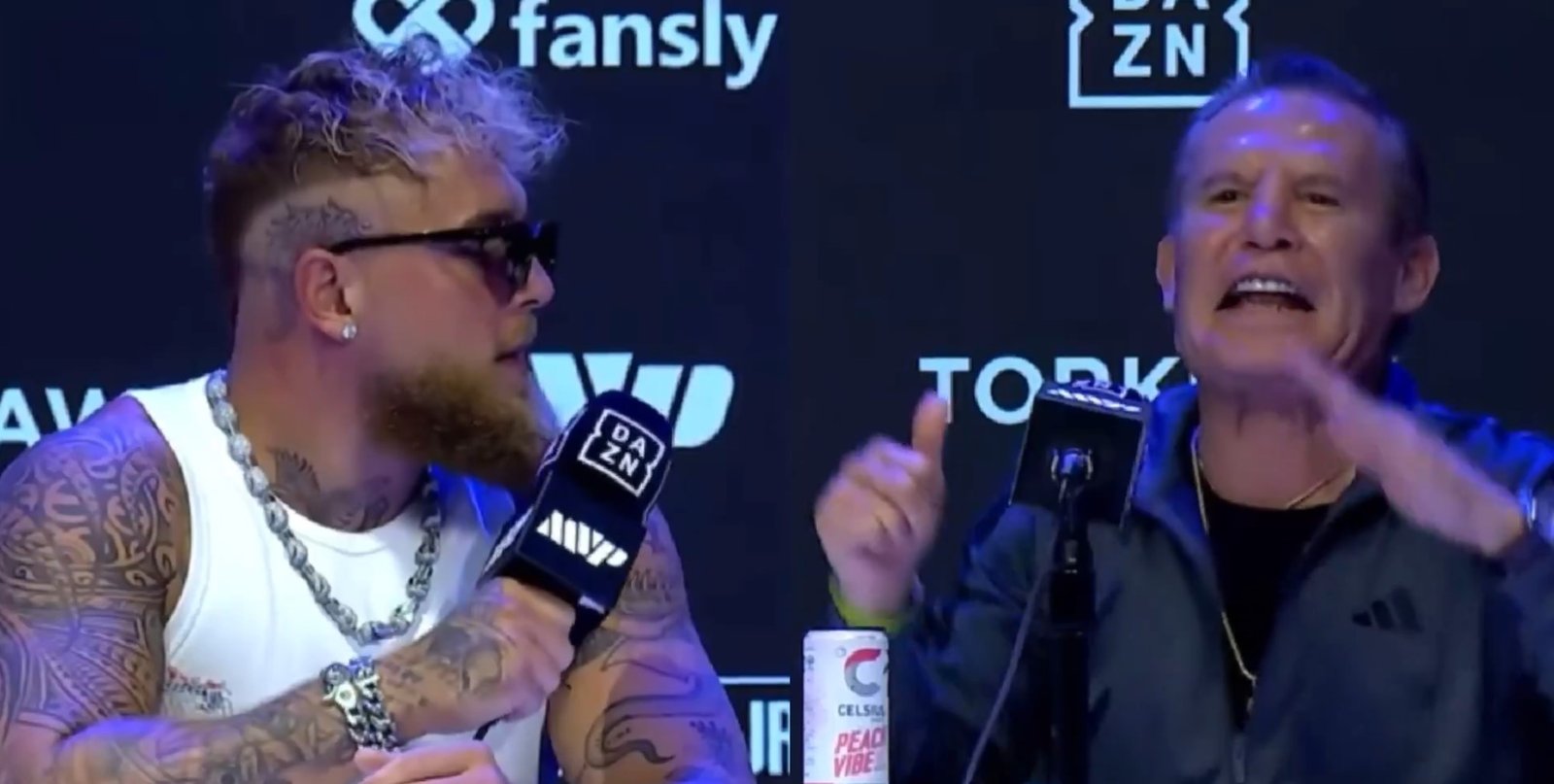 Chavez Sr And Jr Taunt Jake Paul At First Meeting