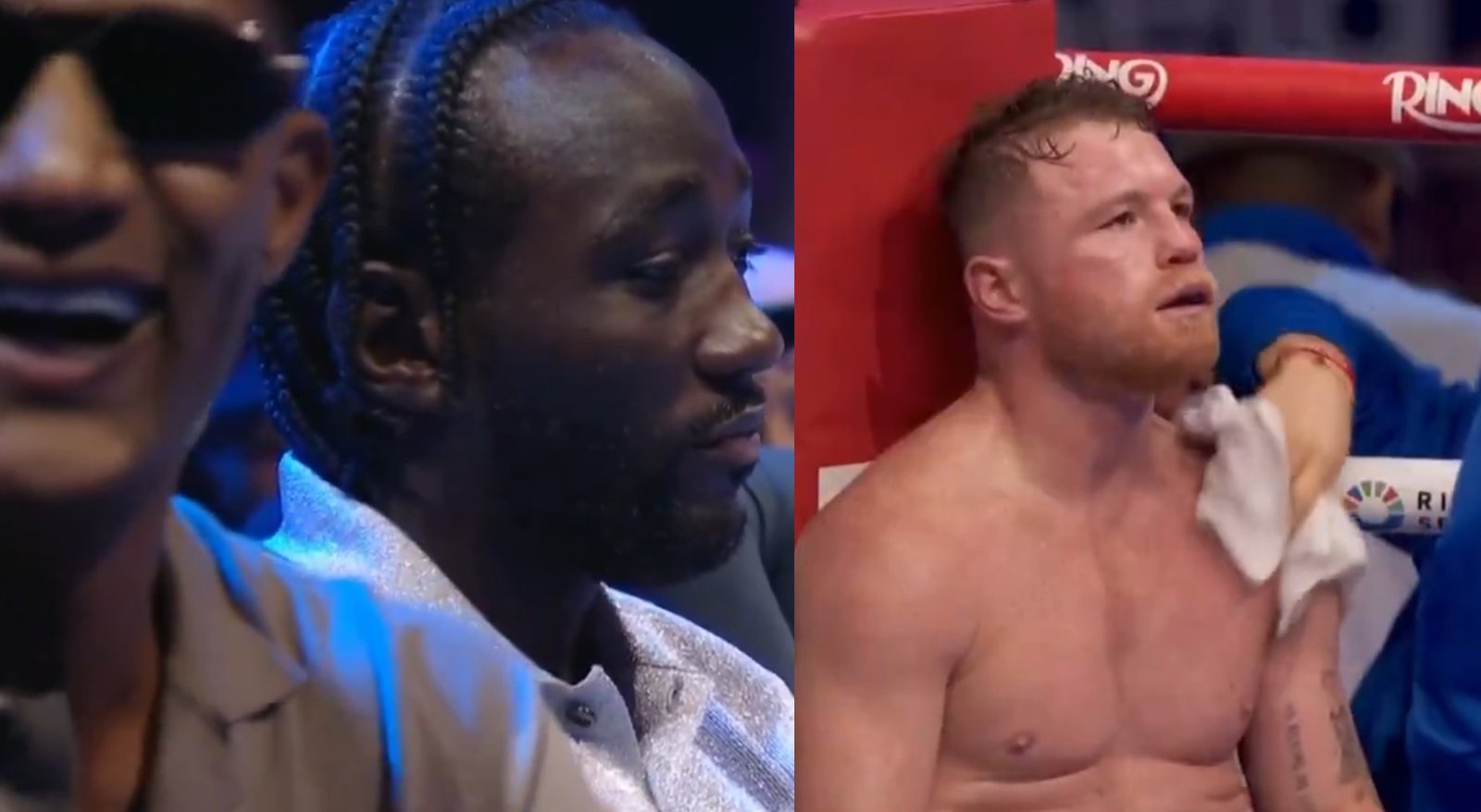 Terence Crawford's Ringside Reaction To Canelo Defeating William Scull 2 Terence Crawford's Ringside Reaction To Canelo Defeating William Scull