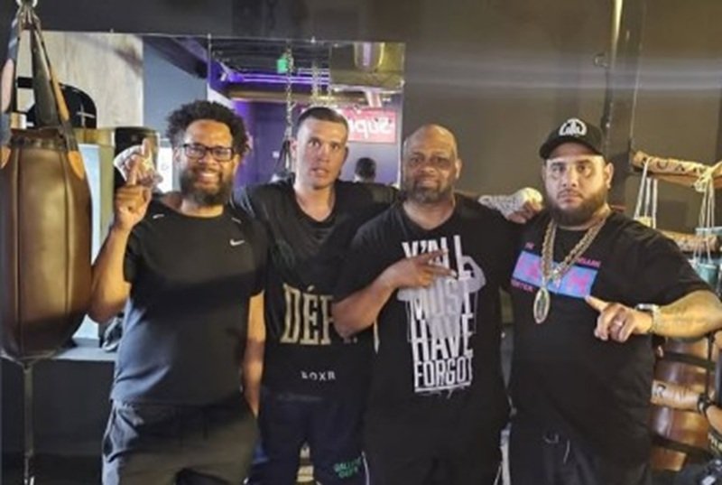 Roy Jones Trains Two Of Boxing's