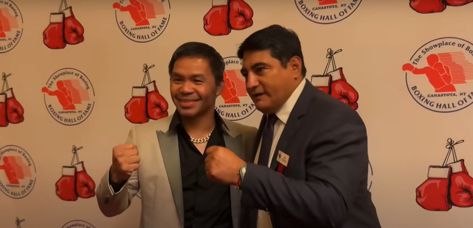 Erik Morales Reunites With Erik Morales At 2025 Boxing Hall Of Fame 2 Erik Morales Reunites With Erik Morales At 2025 Boxing Hall Of Fame